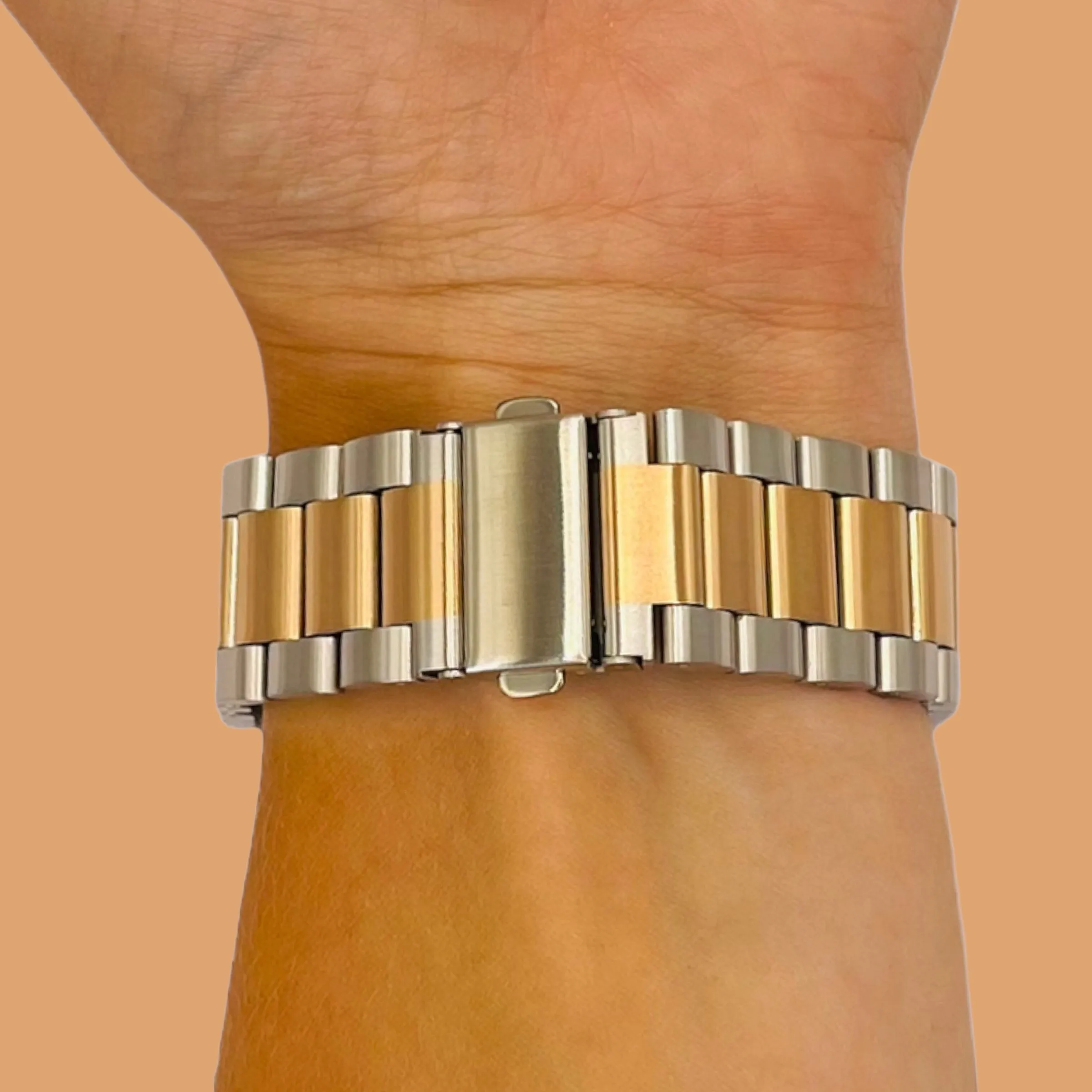 Stainless Steel Link Watch Strap Compatible with the Xiaomi Redmi Watch 4