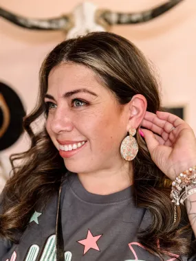 Stella Confetti Earrings Rainbow