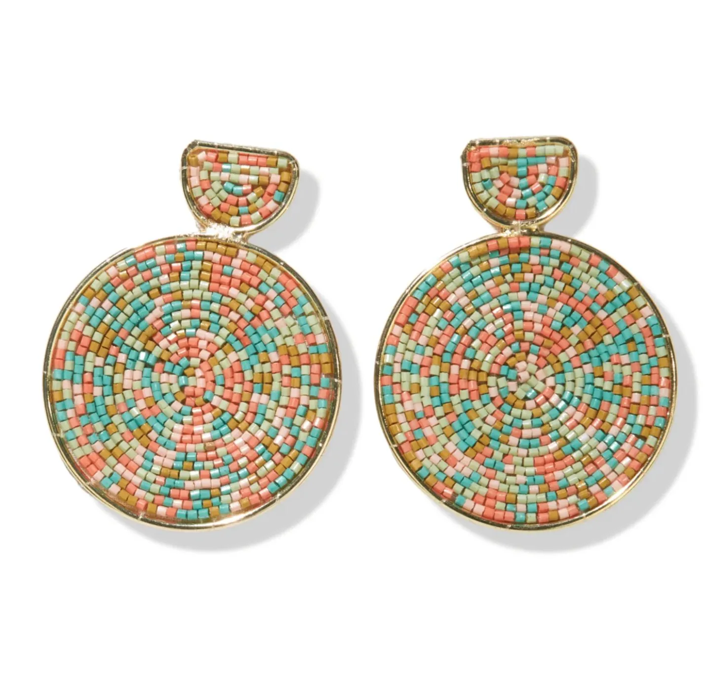 Stella Confetti Earrings Rainbow