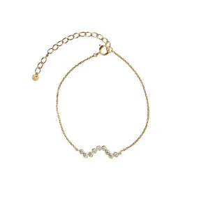 Stine A Midnight Sparkle Bracelet Gold 3191-02-OS