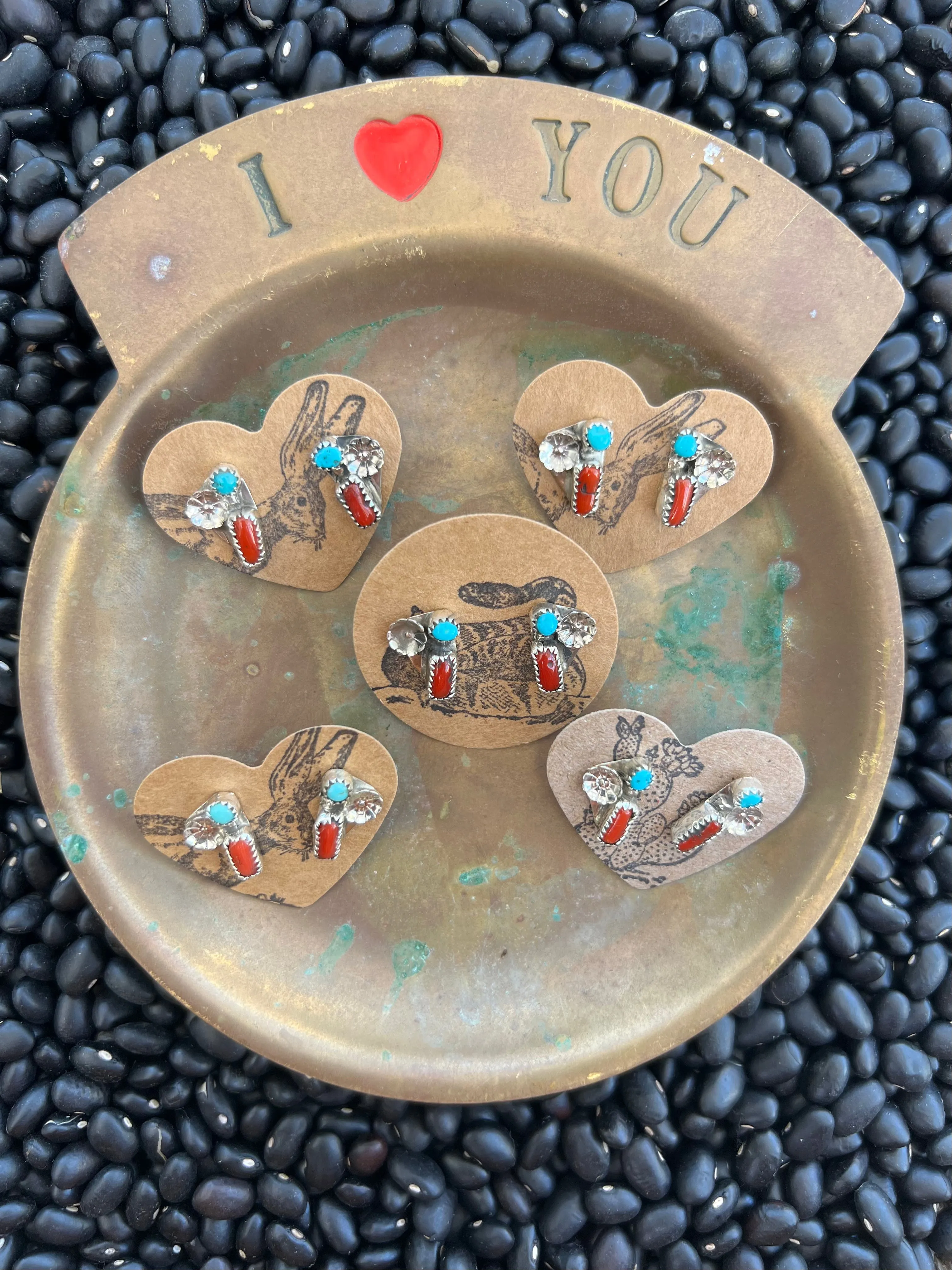 The Posey Turquoise Stud earrings
