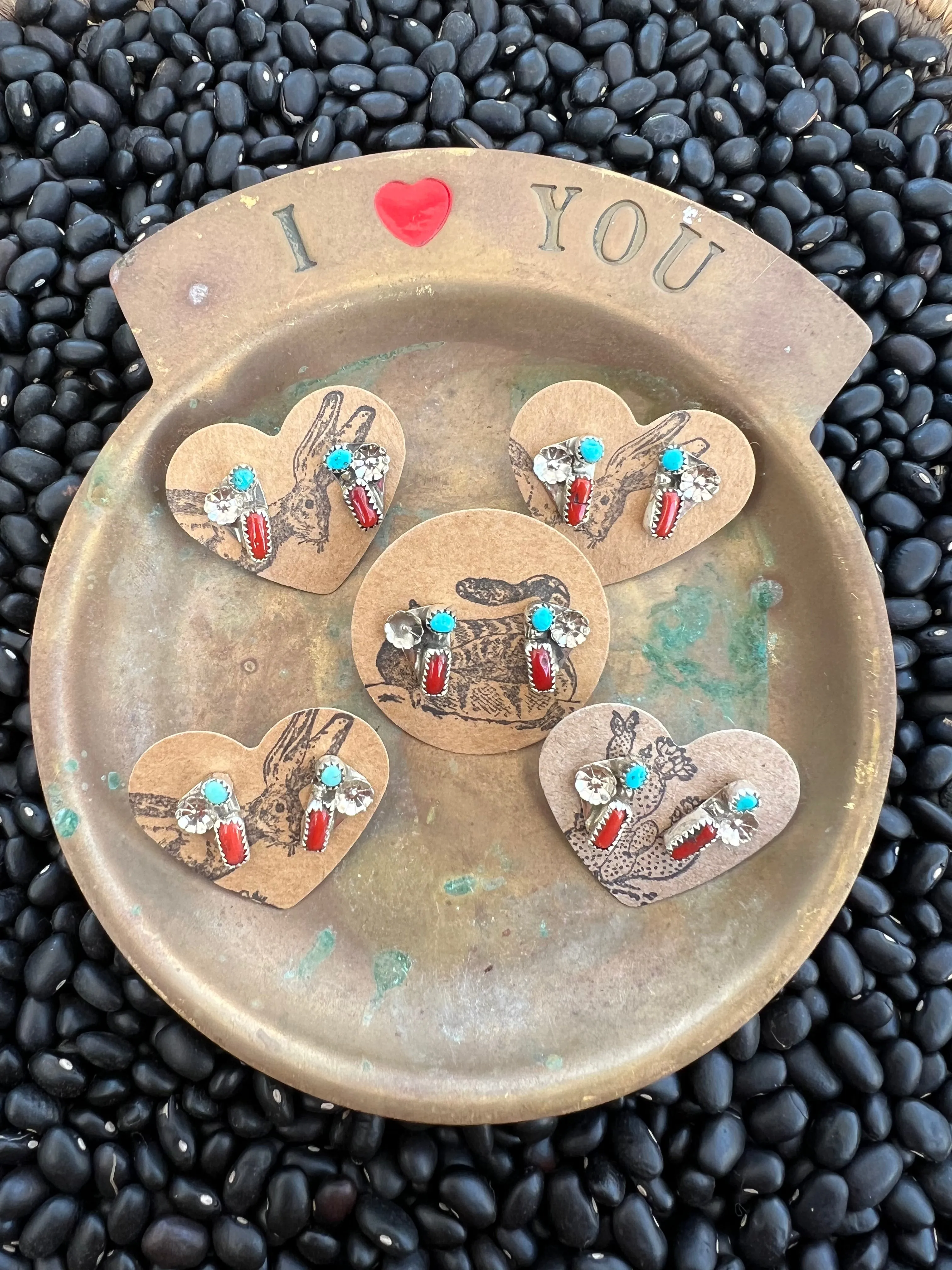 The Posey Turquoise Stud earrings