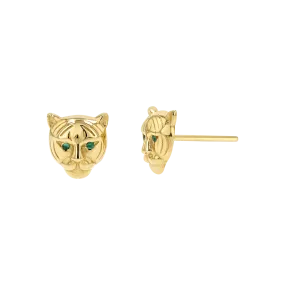 Tiger Stud Earrings