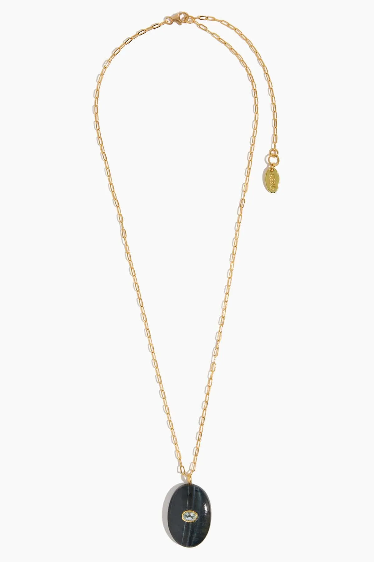 Tigre Pendant Necklace in Blue