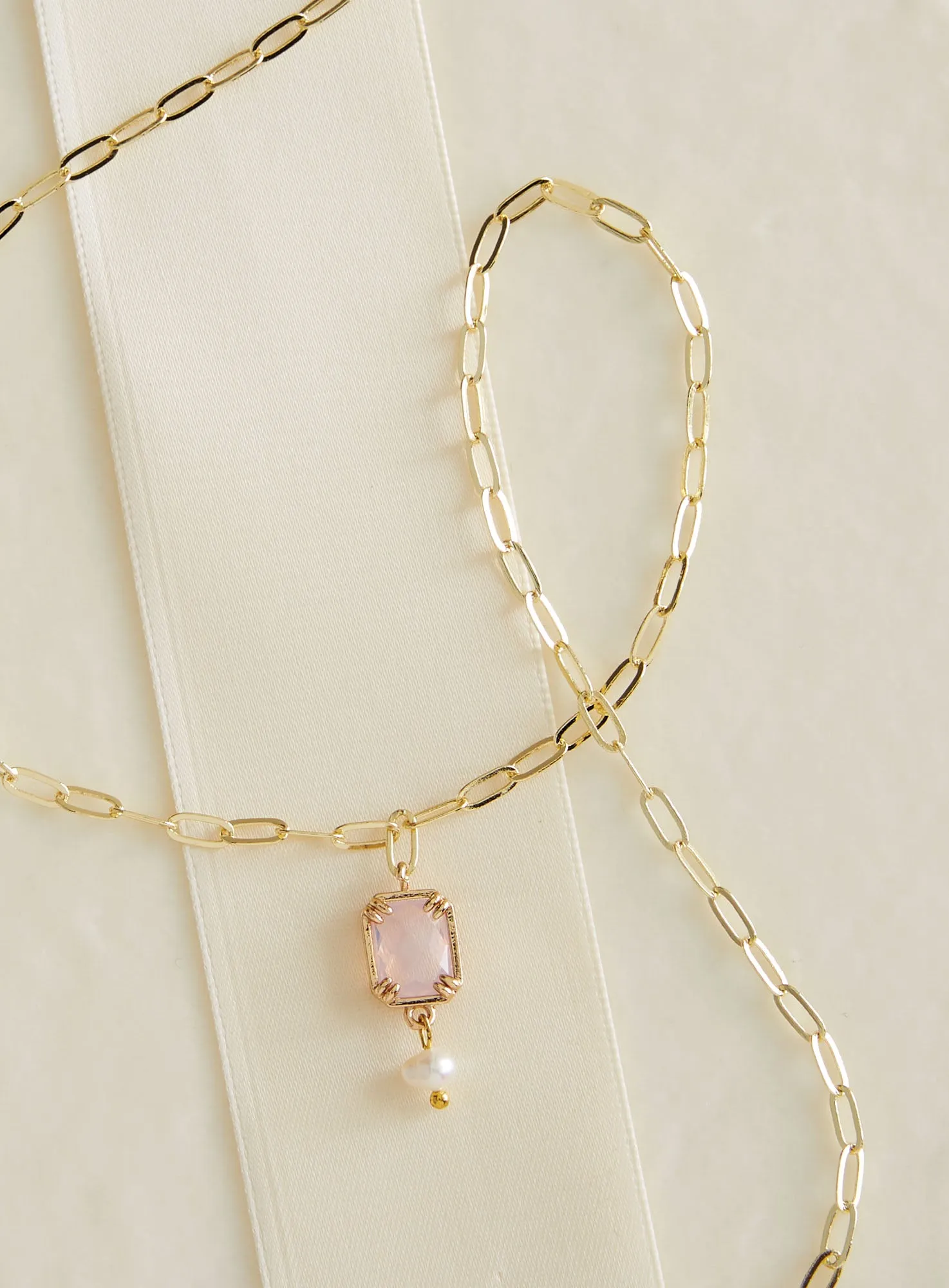 Tiny Treasures Crystal Necklace