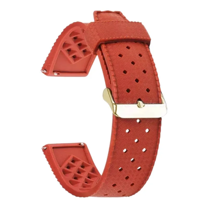 Tropic Dive Silicone Watch Straps with the Ryze Flex Smart Watch