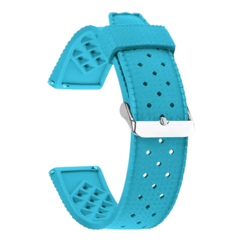 Tropic Dive Silicone Watch Straps with the Ryze Flex Smart Watch