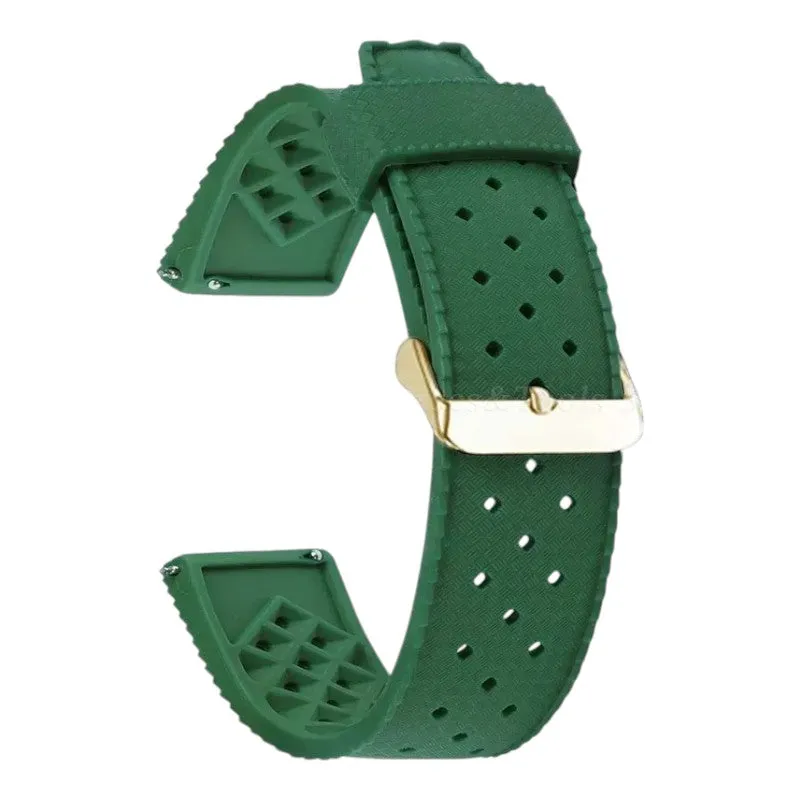 Tropic Dive Silicone Watch Straps with the Ryze Flex Smart Watch