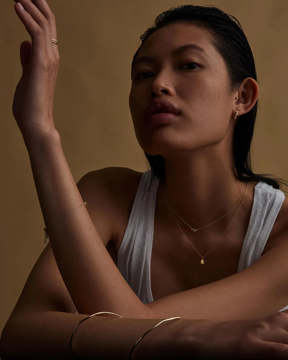 VALENCIA TOPAZ NECKLACE (9K GOLD)