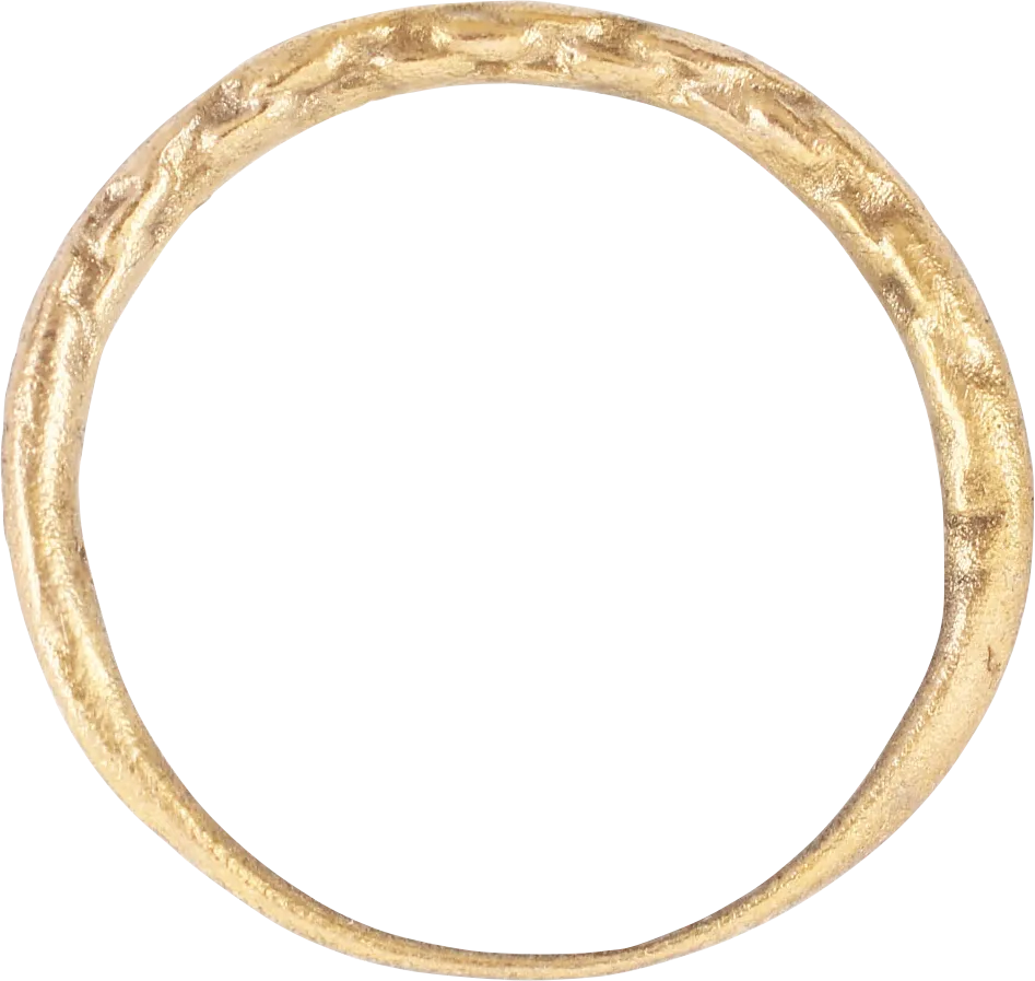VIKING ROPED OR TWIST WEDDING RING, C.866-1067 AD, SIZE 9 3/4