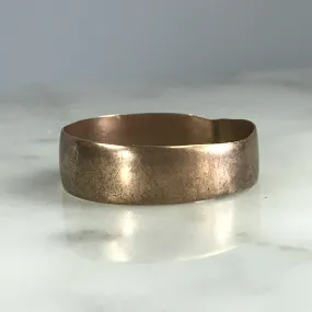 Vintage 14K Gold Wedding Band. Perfect Stacking Ring or Thumb Ring. Size  8 1/2.