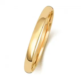 Wedding Band 18K Slight Court 2mm-1.7 Wedding  Ring WQ111H/I
